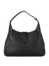 Aphrodite Medium Hobo, &pound;1,050, Handbags, Black, Leather, Back view